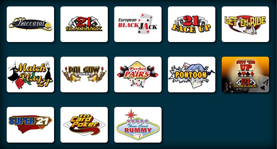 black oak casino names of games