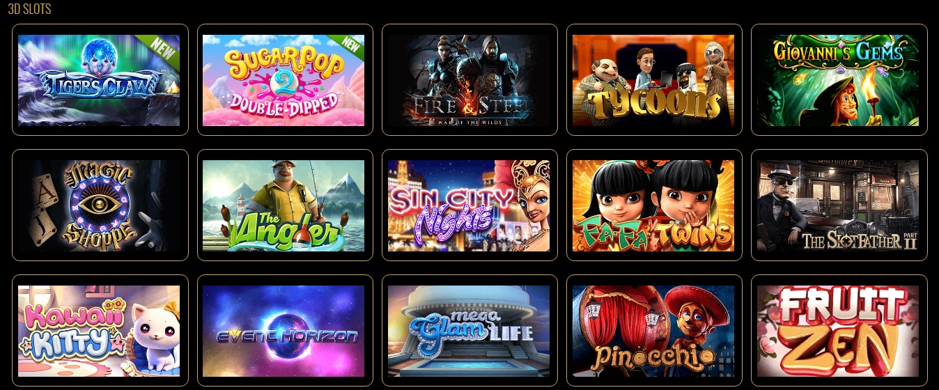 MYB Casino 3D Slots