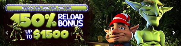 Big Spin Casino Reload Bonus