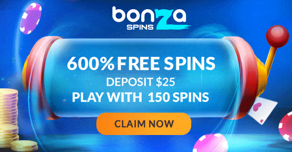 Bonza Spins Free Spins Offer