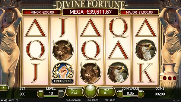 divine fortune slot screenshot