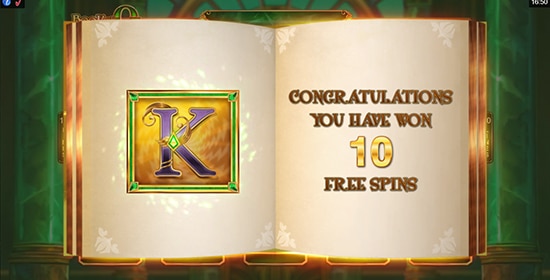Book of Oz online slot free spins