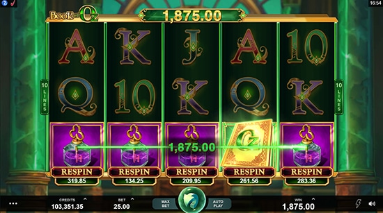 Book of Oz Slot Reels