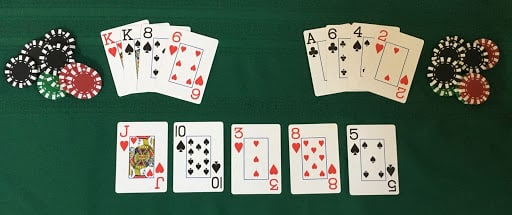 Omaha Poker Showdown