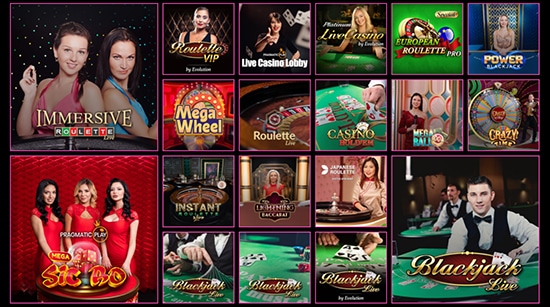 LuckyNiki Casino Live Dealers