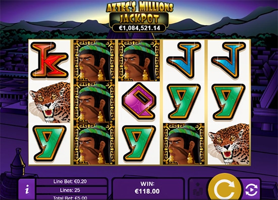 Aztec's Millions Big Win