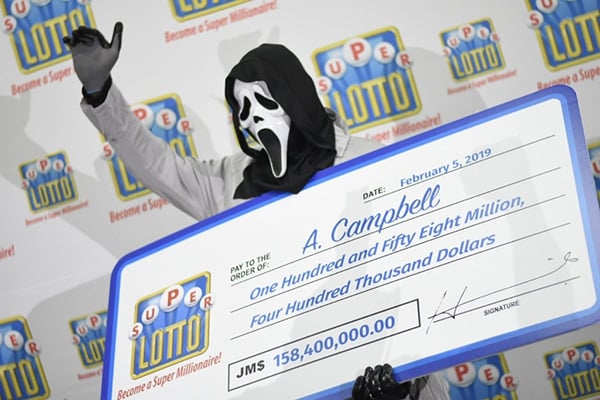 Anonymous Lottery Winner
