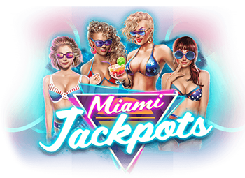 Miami Jackpots Slot Logo
