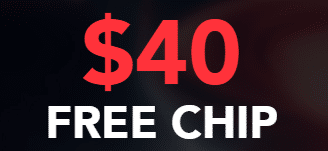 Screenshot of the Casino Adrenaline  Free Chip No Deposit Bonus.