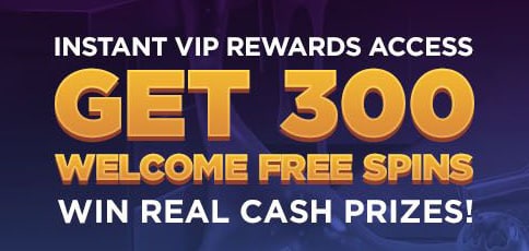 Screenshot of the Super Slots Casino 300 Free Spins Bonus