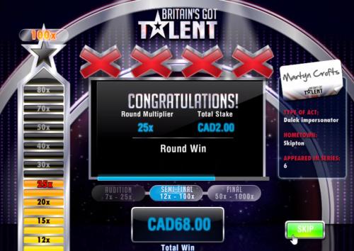 britains got talent online slot bonus game3