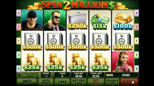 spin 2 million huge win